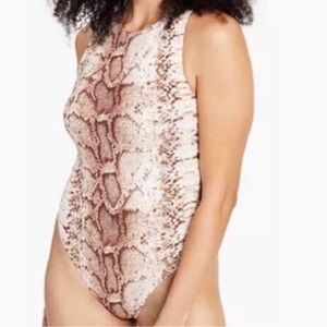 Macy’s | BAR | Python-Print Bodysuit